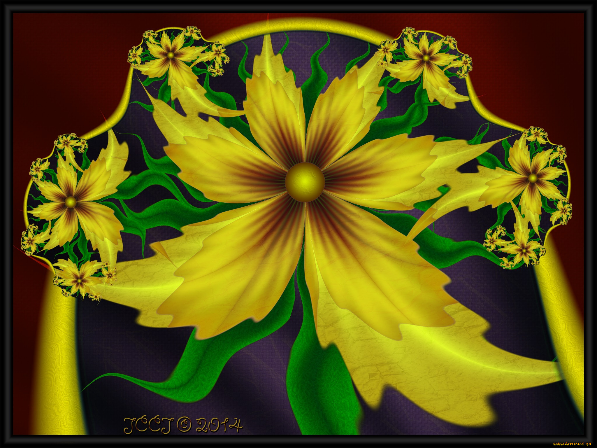 3 ,  , flowers, , , 